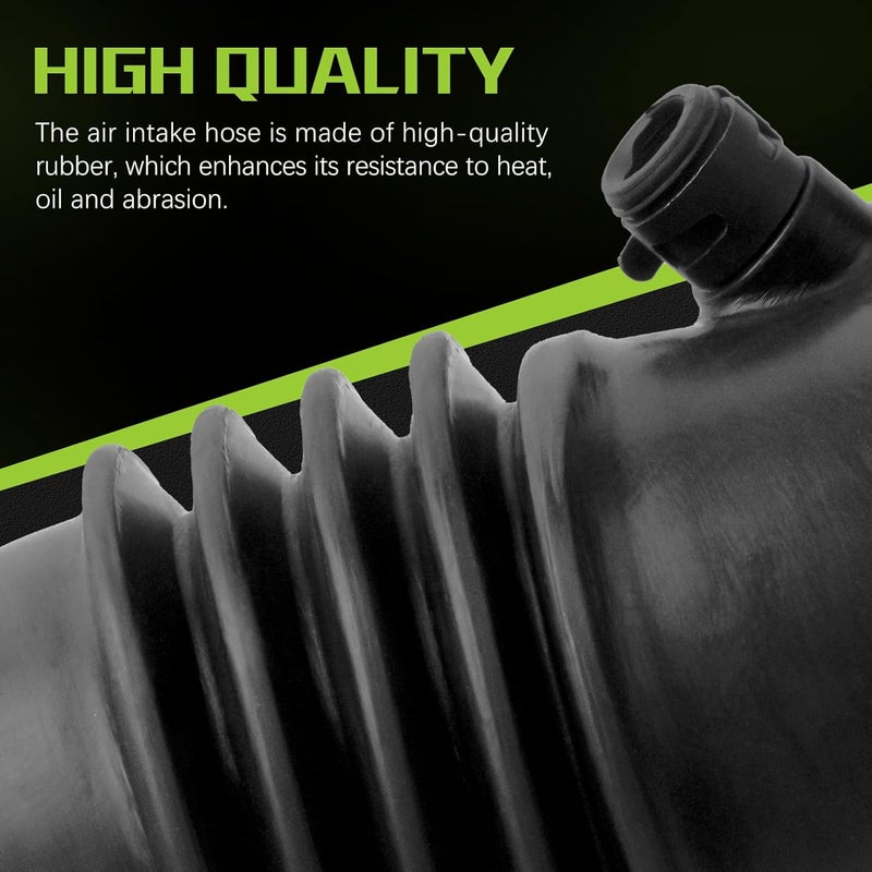 VINMS 17228-RN0-A00 Air Cleaner Intake Hose Tube With Clamps Compatible With 2009-2015 Honda Pilot 17228RN0A00 696-138 - Image 2